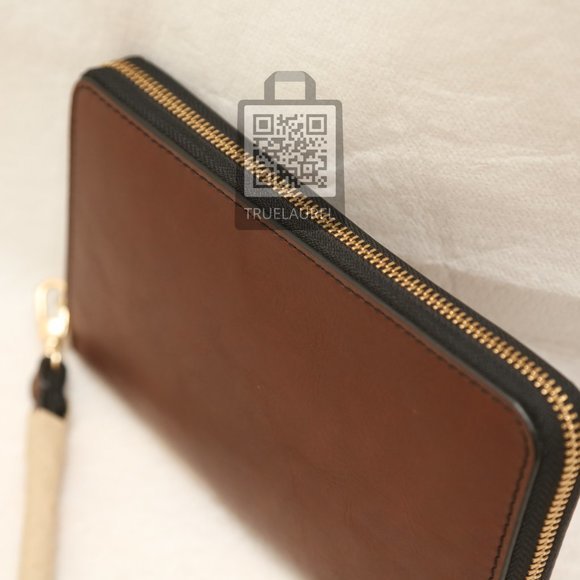 NEW BROWN Travel Wallet Chiaroscuro - Picture 12 of 13